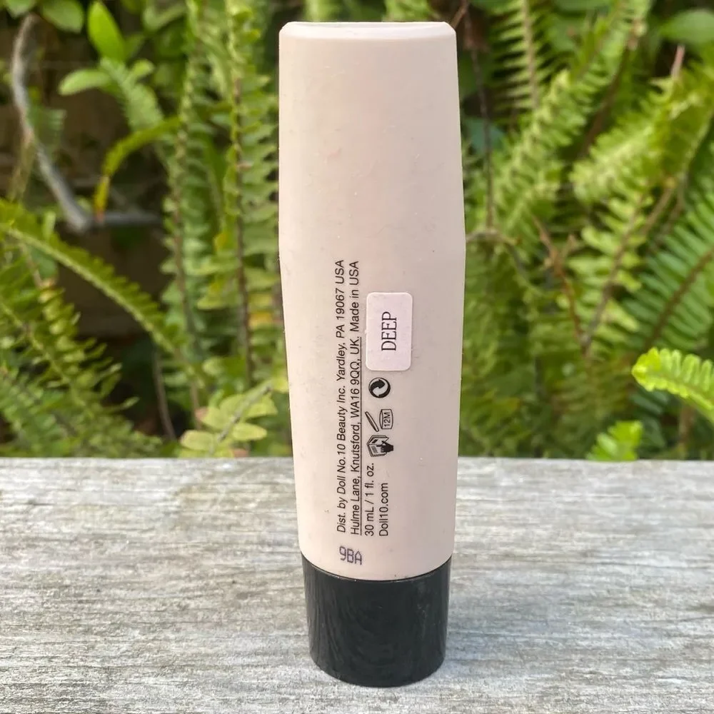 NIB New Doll 10 HydraGel Foundation Deep 1oz/30ml Skincare Makeup Face